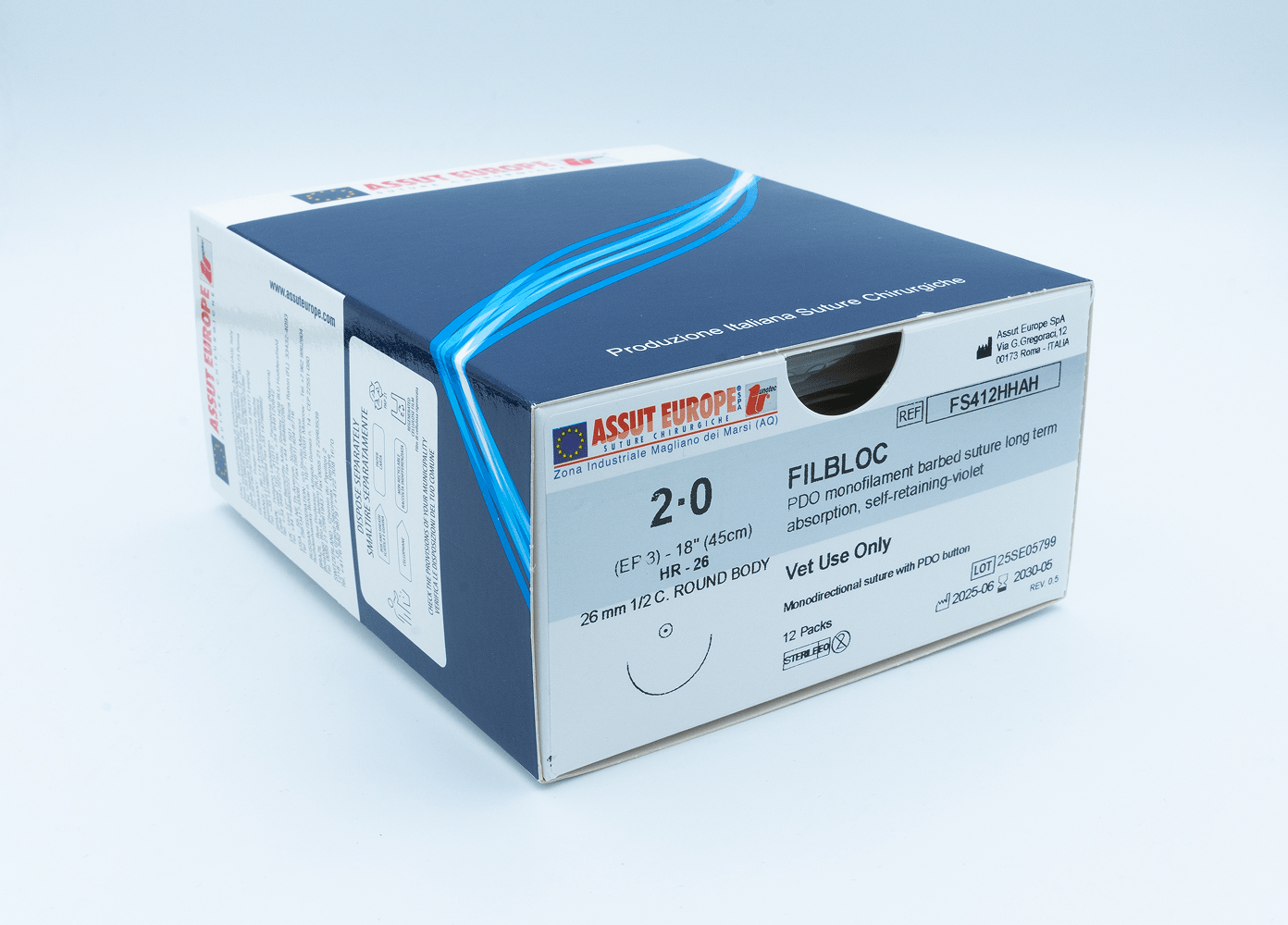 barbed long absorption veterinary surgical sutures