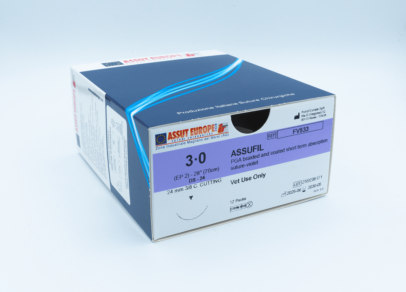 short term absorption Veterinary surgical sutures
