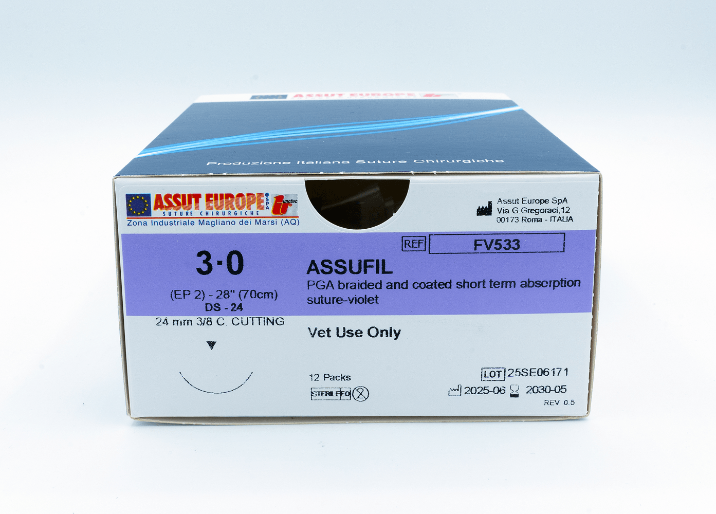 short term absorption Veterinary surgical sutures