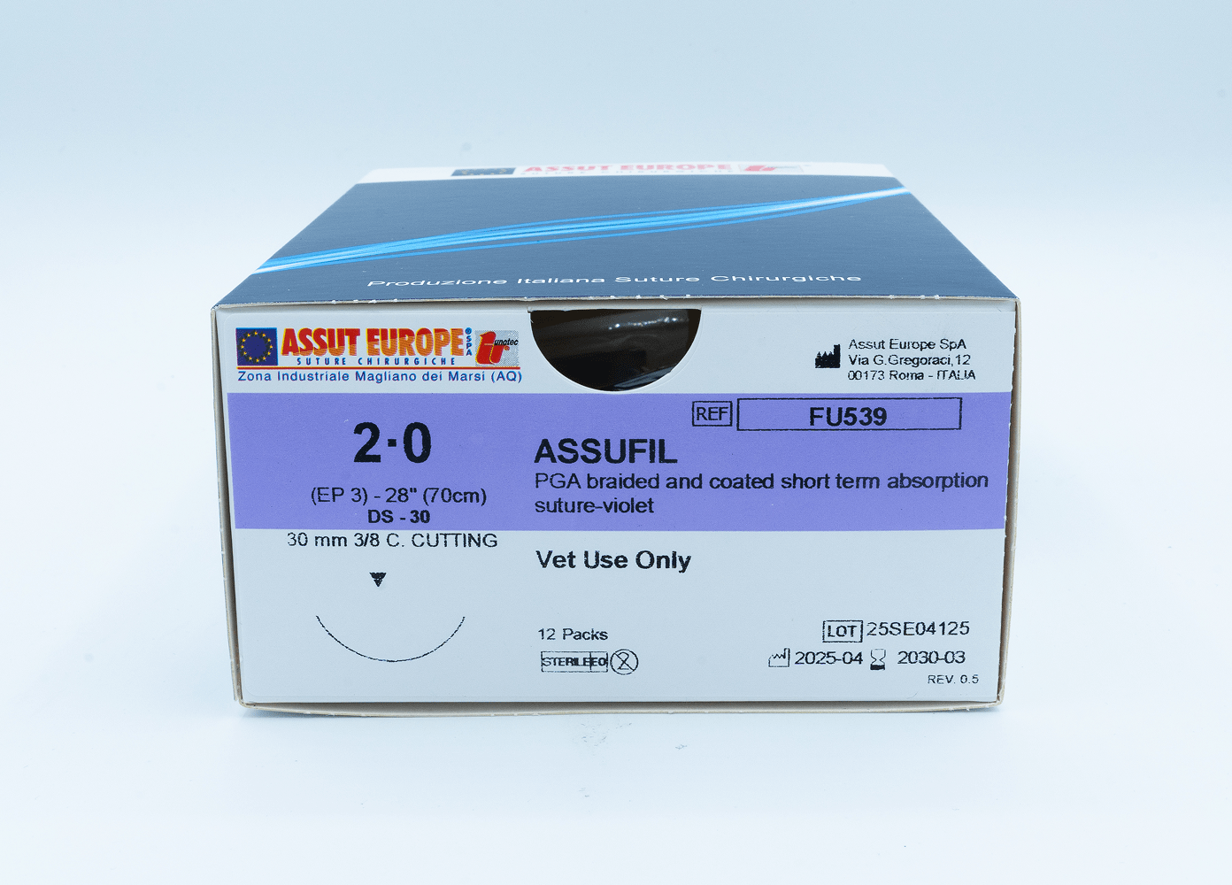 short term absorption Veterinary surgical sutures