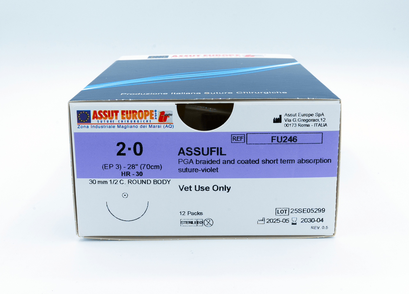short term absorption Veterinary surgical sutures