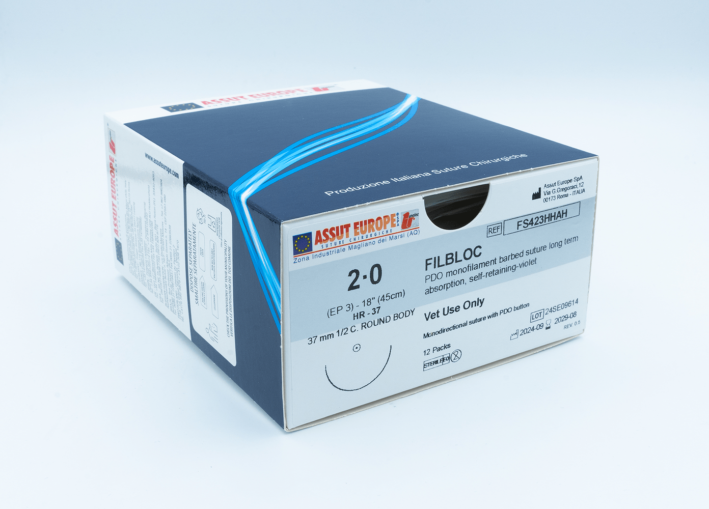 barbed long absorption veterinary surgical sutures