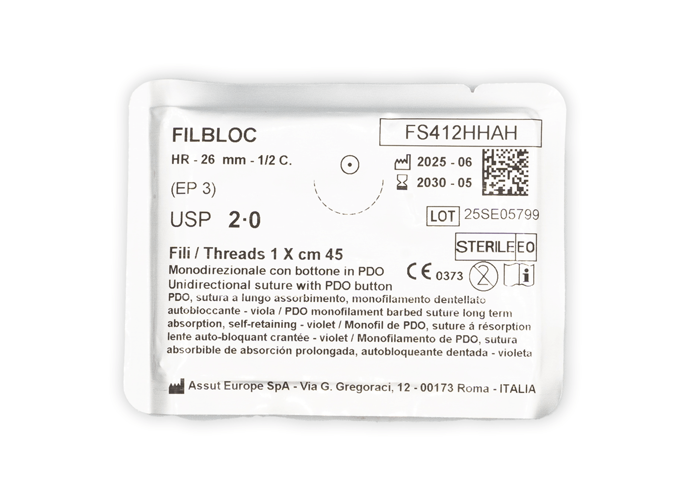 Filbloc barbed long absorption veterinary sutures
