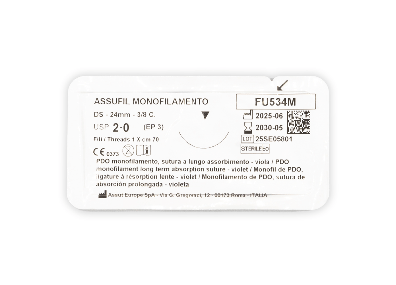 Monofilament absorbable veterinary surgical sutures